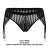 CandyMan String Porte-Jarretelles Turan Noir